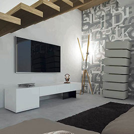 Complementi Minotti Italia: Complemento zona tv